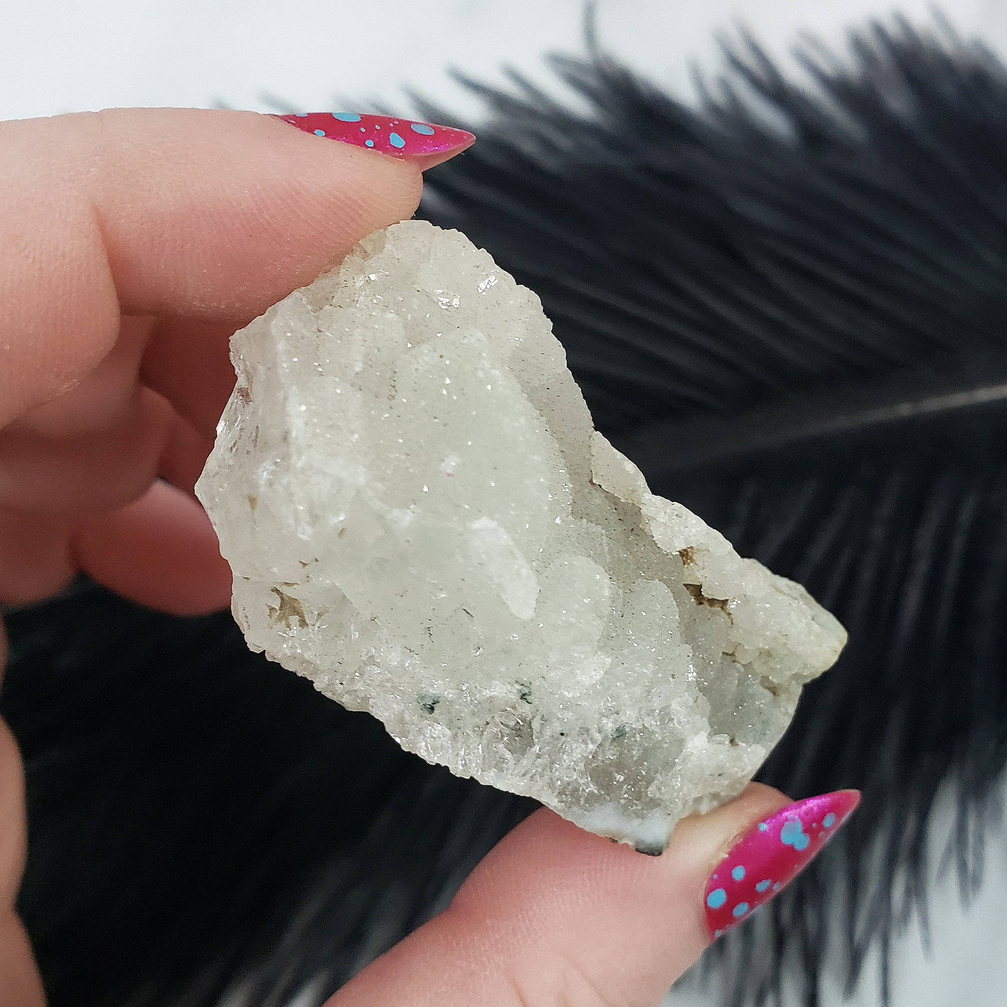 Unique Druzy Quartz Crystal Cluster Natural Gemstone | Alacrity - 2