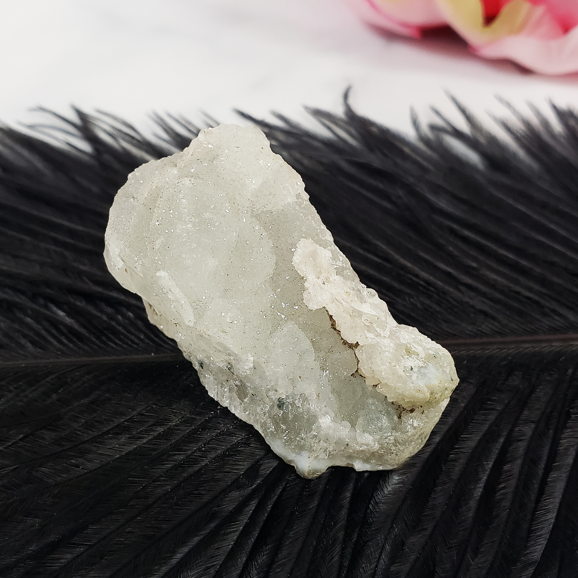 Unique Druzy Quartz Crystal Cluster Natural Gemstone | Alacrity - 4