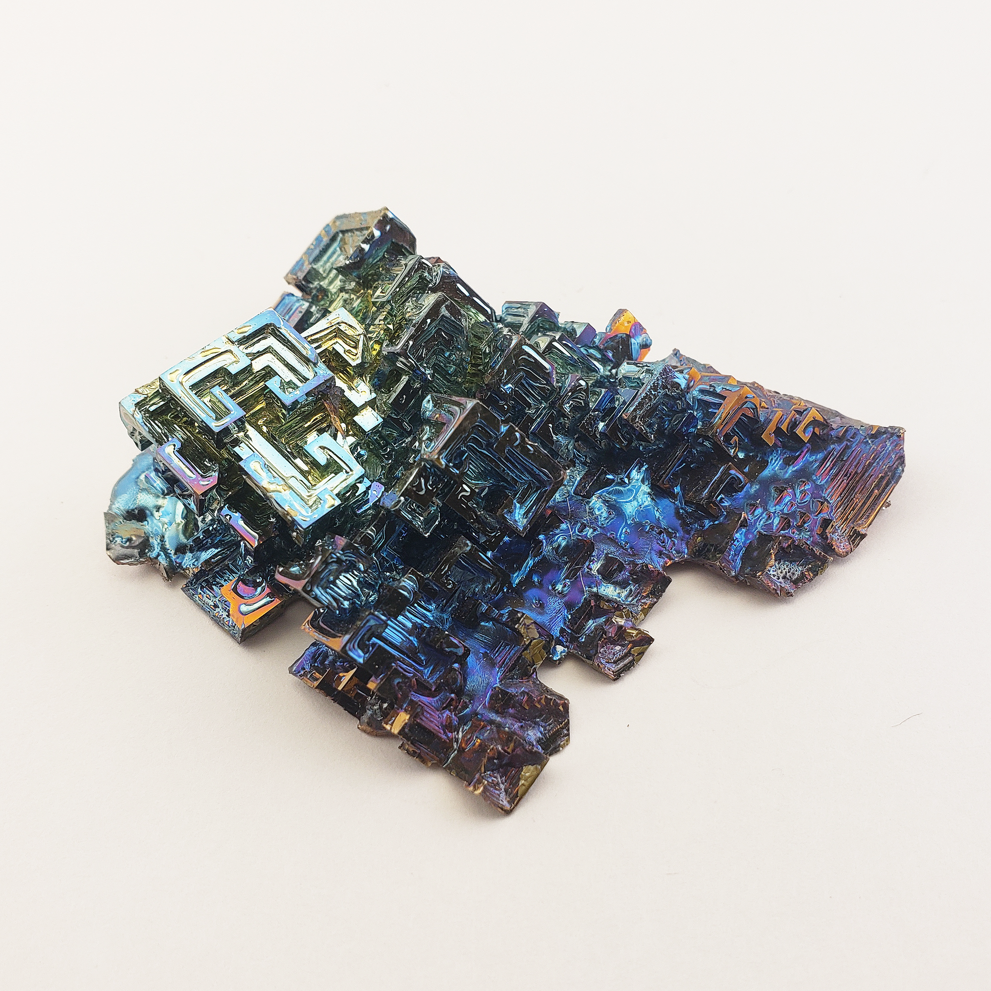 Unique Jumbo Bismuth Crystal Cluster | Arcobaleno - 2