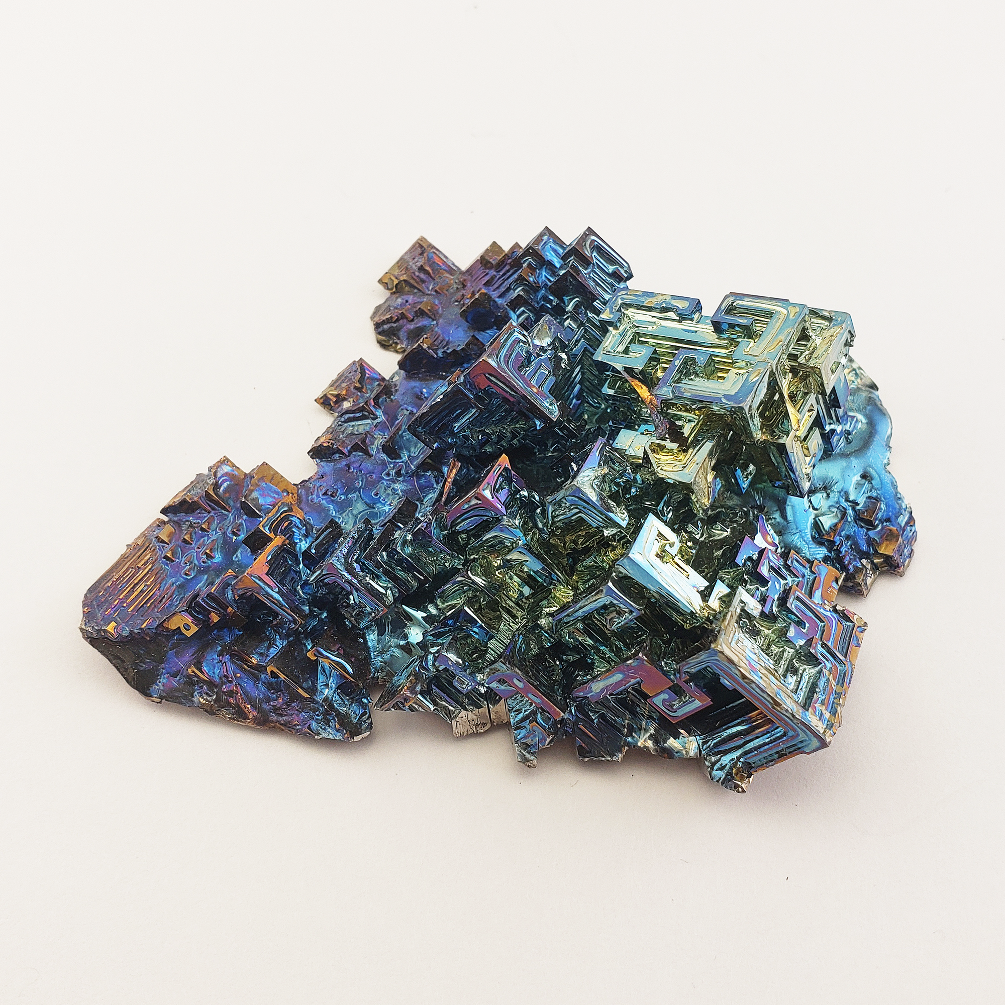 Unique Jumbo Bismuth Crystal Cluster | Arcobaleno