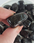 Arfvedsonite Crystal Natural Gemstone Tumbled Stone | One Stone - 1