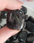 Arfvedsonite Crystal Natural Gemstone Tumbled Stone | One Stone - 9