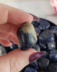 Blue Sodalite Crystal Natural Gemstone Freeform Tumbled Stone | Shop Natural Crystals
