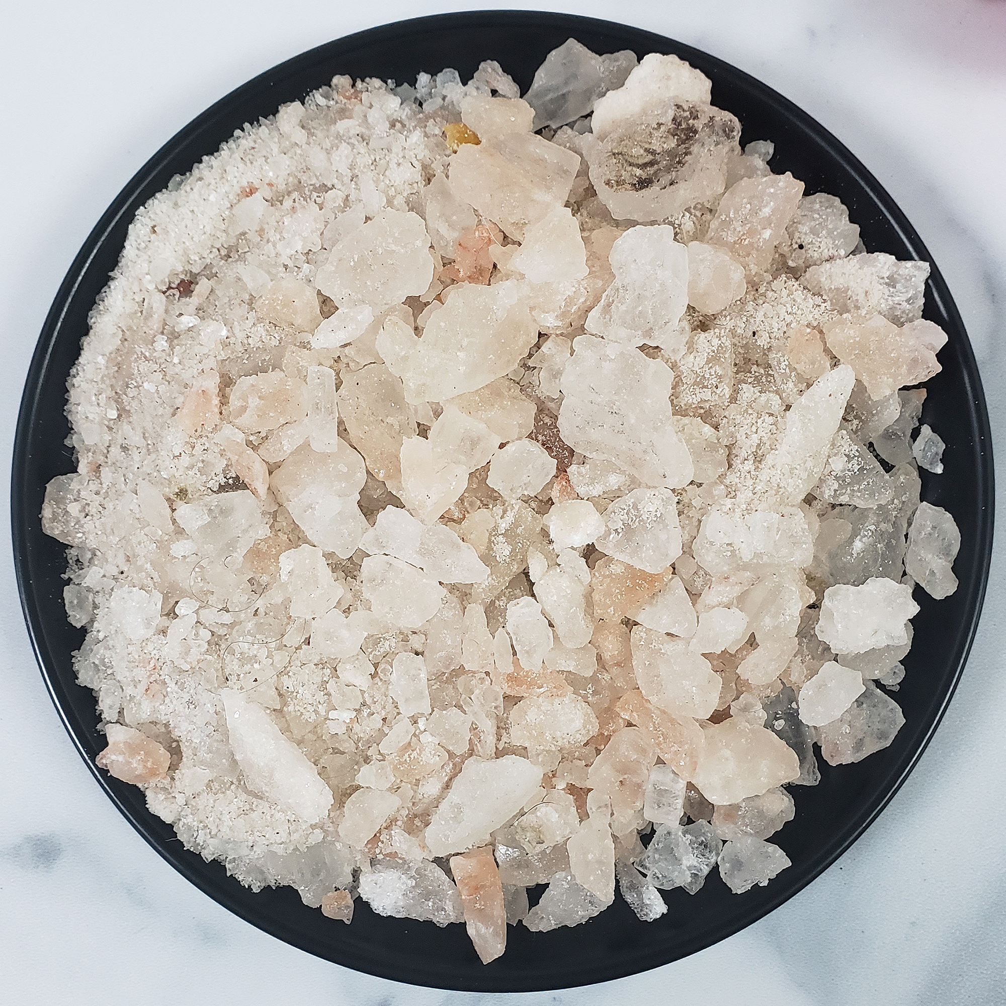 Himalayan Salt Halite Raw Crystal Chips & Sand By the Ounce