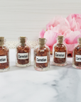 Carnelian Crystal Natural Gemstone Chips in Glass Bottle - 3
