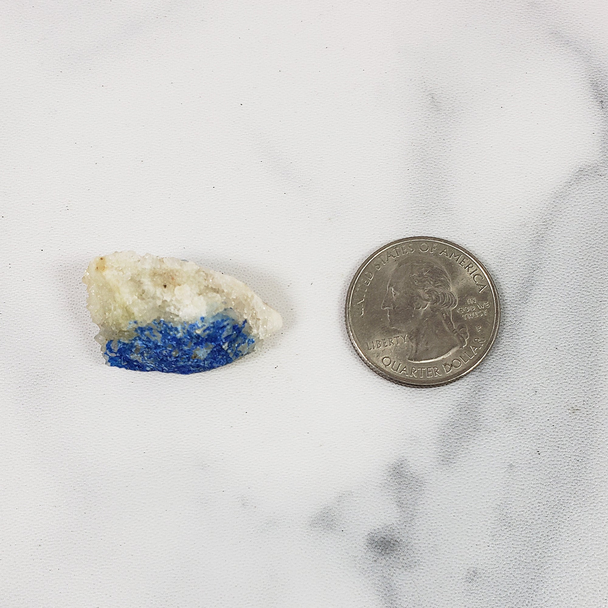 Unique Linarite on Matrix Stone Natural Mineral Formation | Carolina - 3