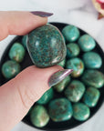 Chrysocolla Stone Natural Crystal Gemstone Tumbled Stone - 8