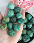 Chrysocolla Stone Natural Crystal Gemstone Tumbled Stone - 2