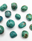 Chrysocolla Stone Natural Crystal Gemstone Tumbled Stone - 1