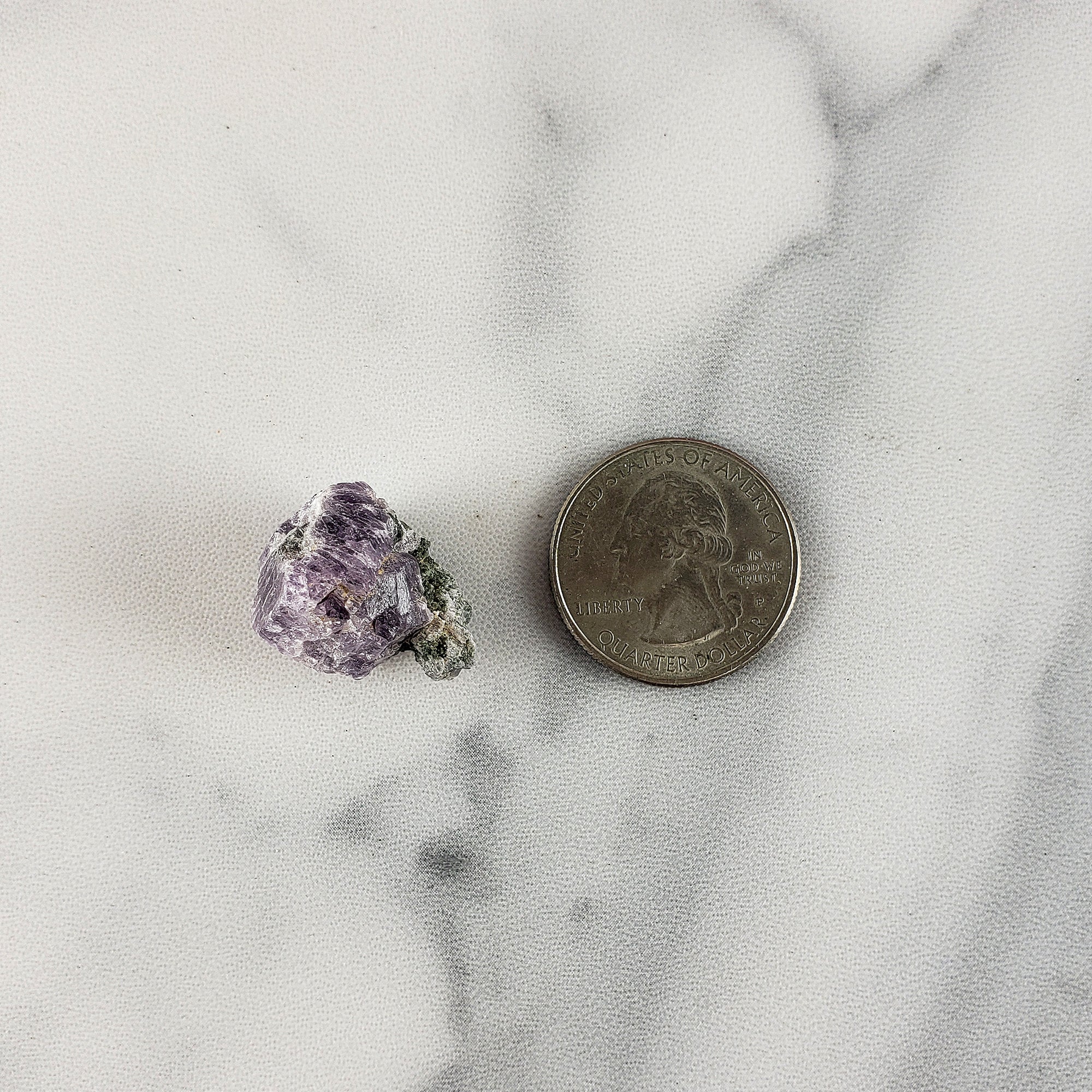 Unique Purple Scapolite Crystal Natural Mineral Formation Rough Gemstone | Consideration - 5