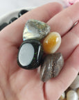Crystal Set for Learning & Creativity | Labradorite, Agate, Green Goldstone, Sapphire | Spiritual Growth