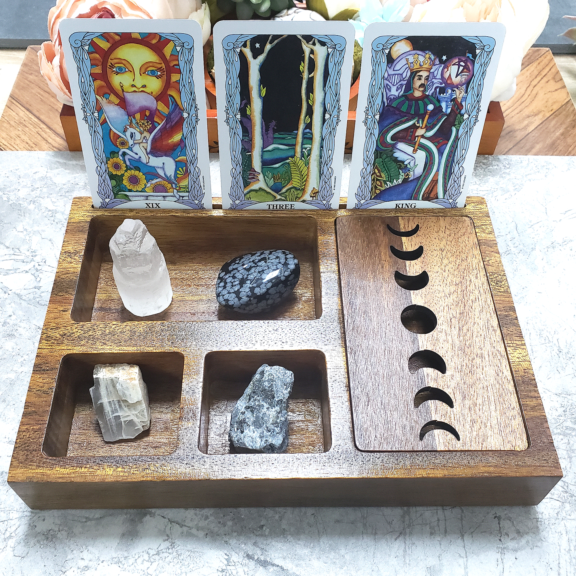 Divination Care Package Gift Set - Perfect for Tarot Cards or Runes