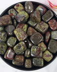 Dragon Stone Dragon's Blood Jasper Natural Crystal Tumbled Stone - 1