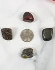 Dragon Stone Dragon's Blood Jasper Natural Crystal Tumbled Stone - 3