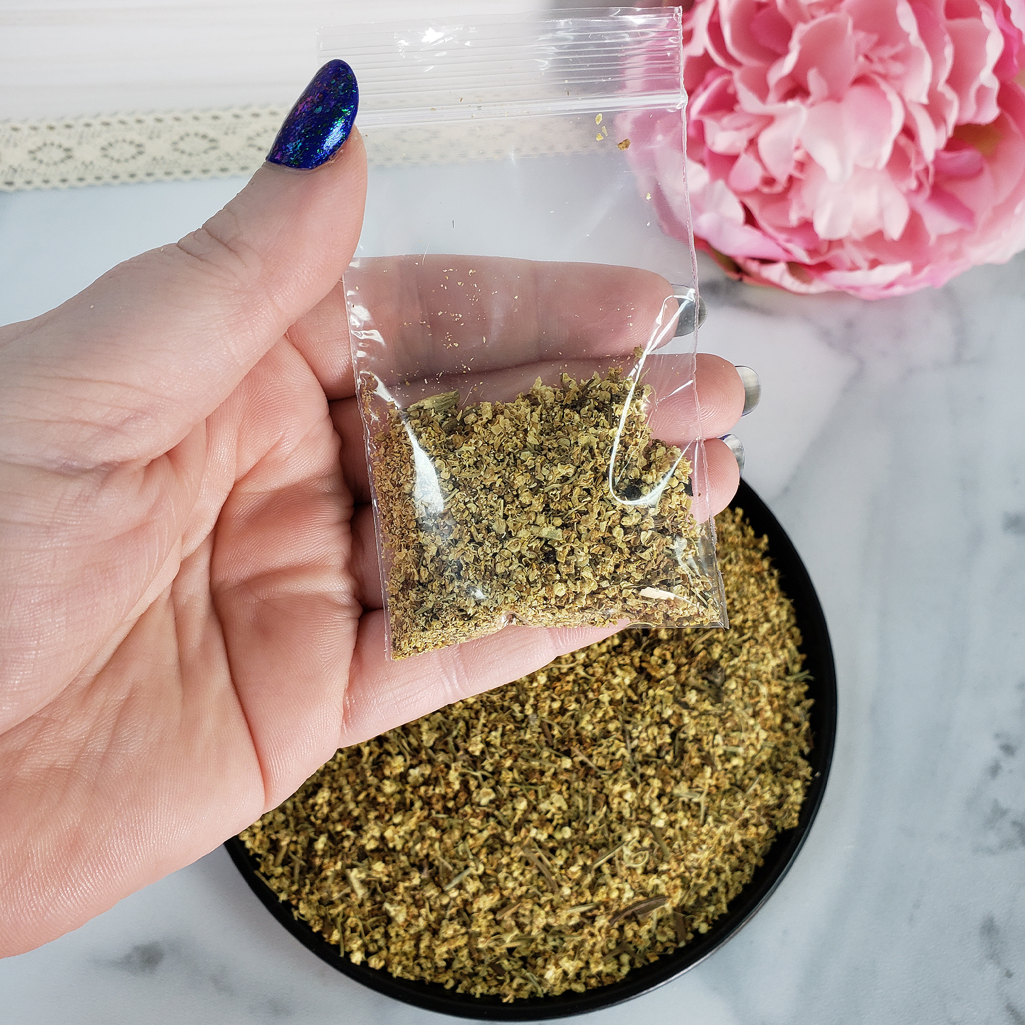 Dried Elderflower Wildcrafted Natural Dried Herb | 3 Grams - 1