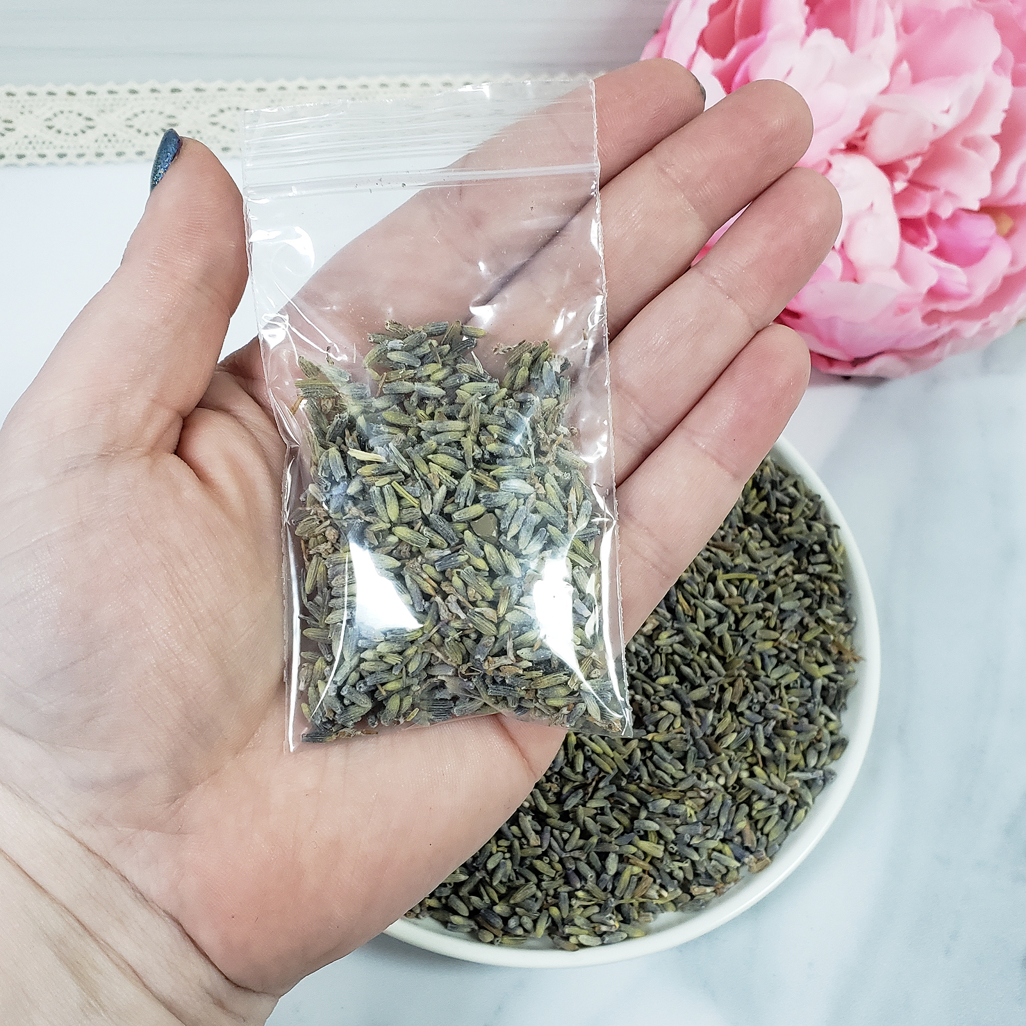 Organic Dried Lavender Flowers Natural Dried Herb | 3 Grams - 2