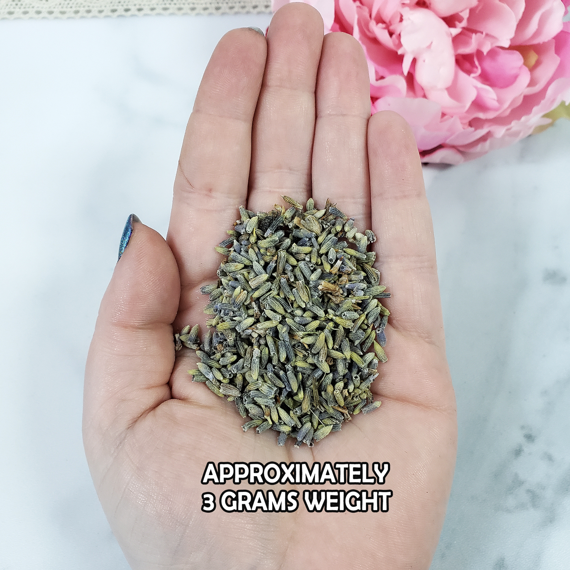 Organic Dried Lavender Flowers Natural Dried Herb | 3 Grams - 3