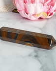 Unique Tiger Iron Hematite Stone Natural Crystal Wand Massage Tool | East - 1