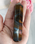 Unique Tiger Iron Hematite Stone Natural Crystal Wand Massage Tool | East - 2