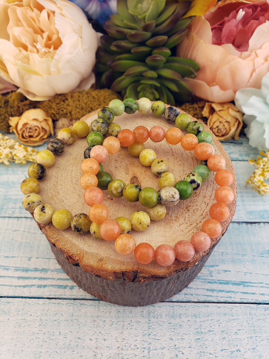 Yellow 2025 crystal bracelet