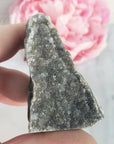 Unique Druzy Black Amethyst Included Quartz Crystal Cluster Natural Gemstone | Equilibrium