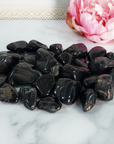 Black Onyx Crystal Natural Gemstone Freeform Tumbled Stone | Multiple Sizes - 3