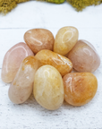Gold Quartz Crystal Natural Gemstone Tumbled Stone | One Stone | aka Yellow Aventurine - 7