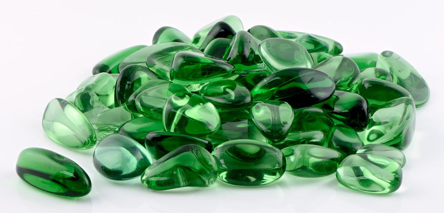 Green Obsidian Polished Tumbled Gemstone | Crystal Gemstone Shop.