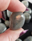 Labradorite Crystal Natural Gemstone Tumbled Stone | Sunset Labradorite