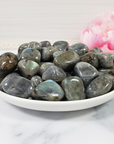 Labradorite Crystal Natural Gemstone Tumbled Stone - 2