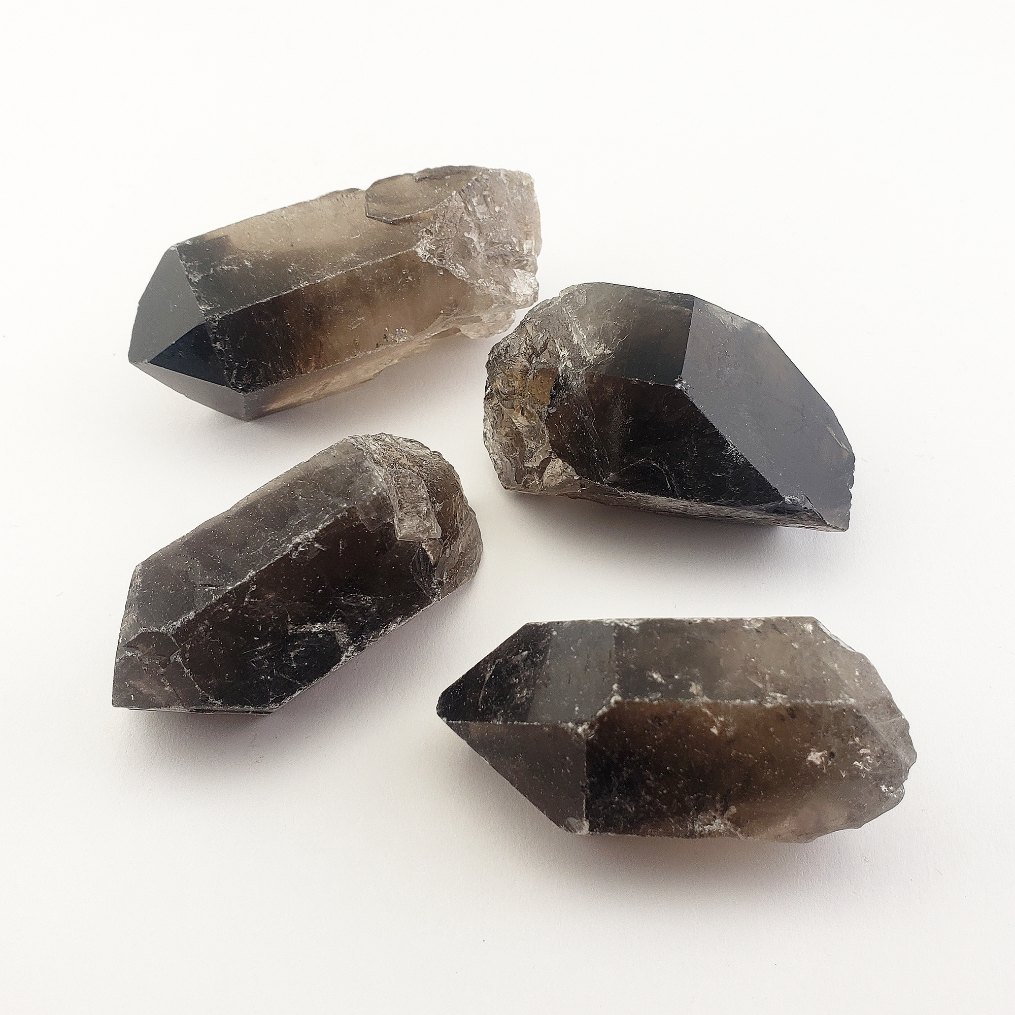 Smoky Quartz Crystal Natural Gemstone Raw Crystal Point | Large - 3