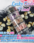 LUCKY ORDER TIME! Free Tumbled Banded Agate on Subtotals $20 & Up | ONE Order Over $30 Gets Gem Chips Sampler with Organizer! | APRIL 14 -27, 2025