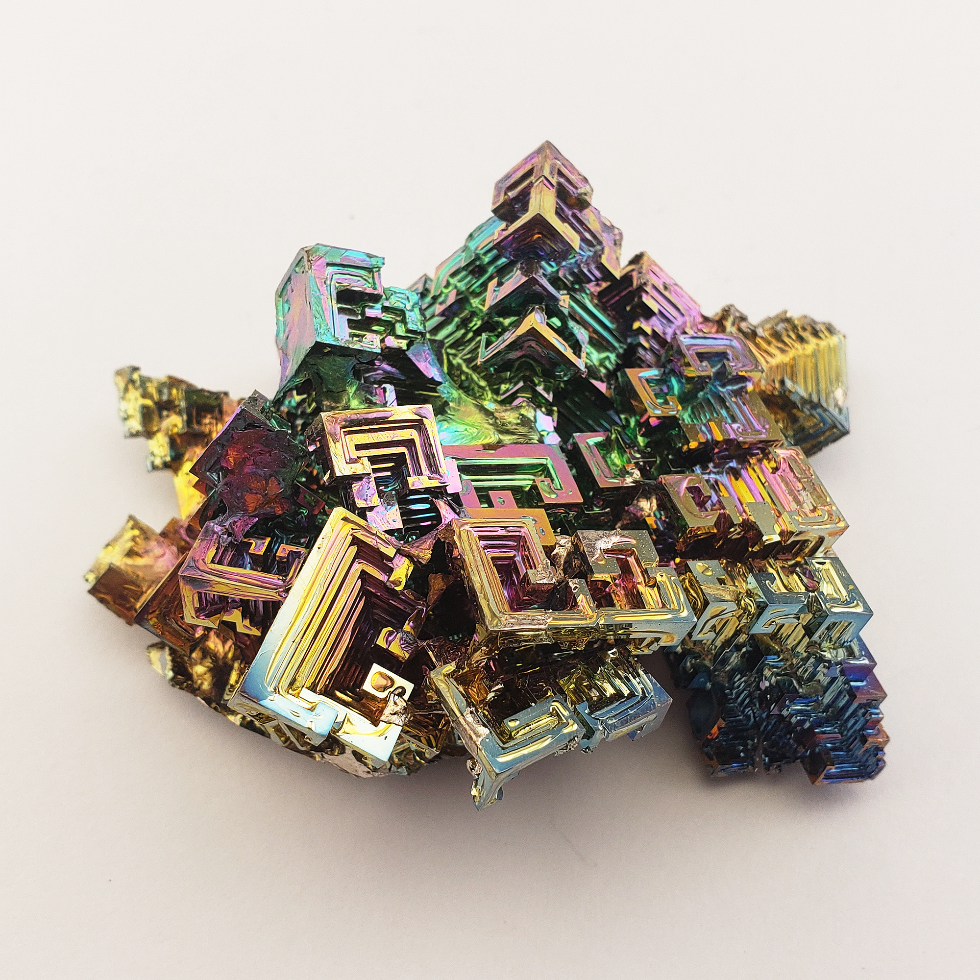 Unique Jumbo Bismuth Crystal Cluster | Mavrica - 1