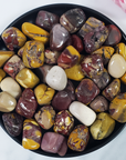 Mookaite Jasper Gemstone Natural Crystal Freeform Tumbled Stone | One Stone
