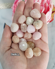 Morganite Pink Beryl Crystal Natural Gemstone Tumbled Stone | Multiple Sizes - 3