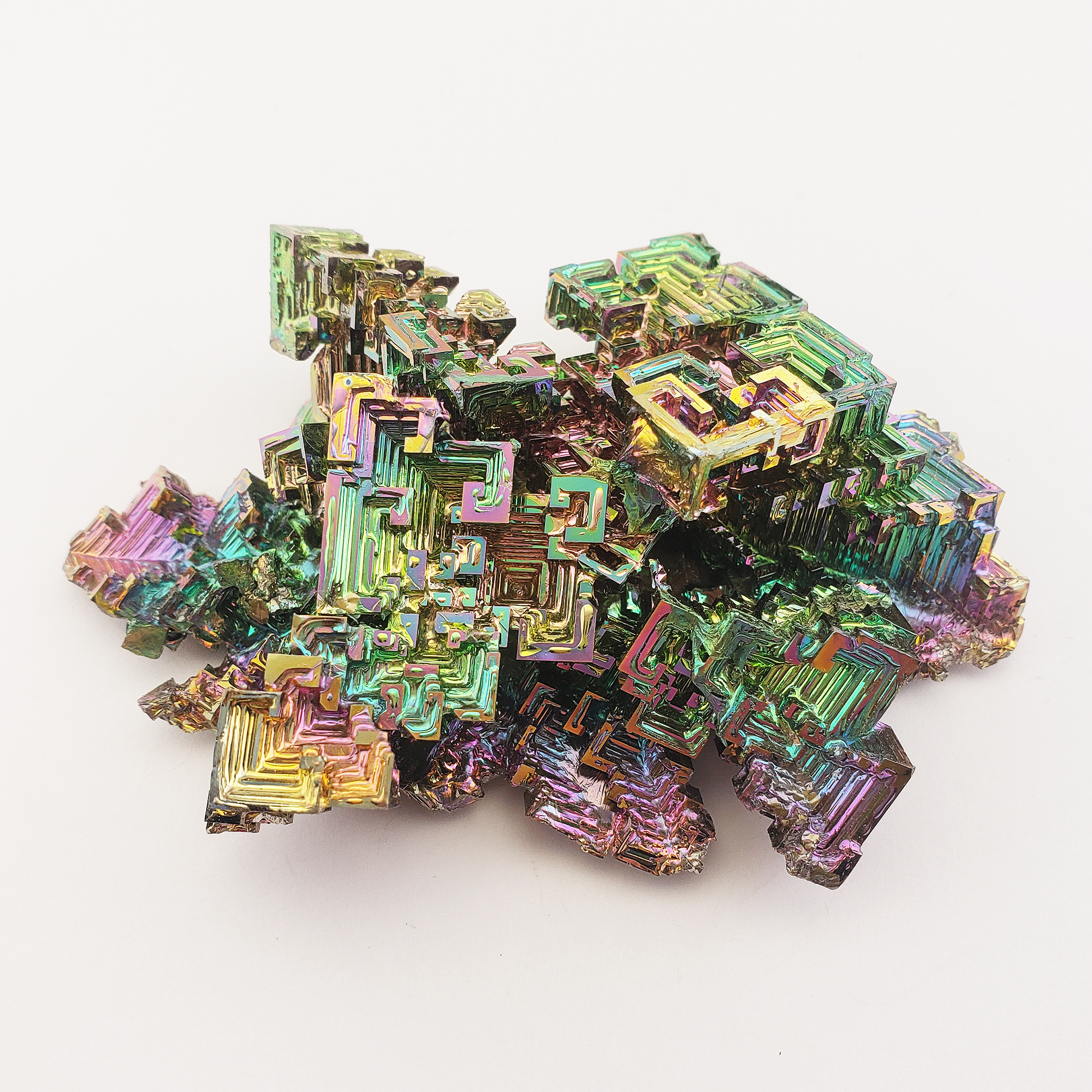 Unique Jumbo Bismuth Crystal Cluster | Mujigae -1