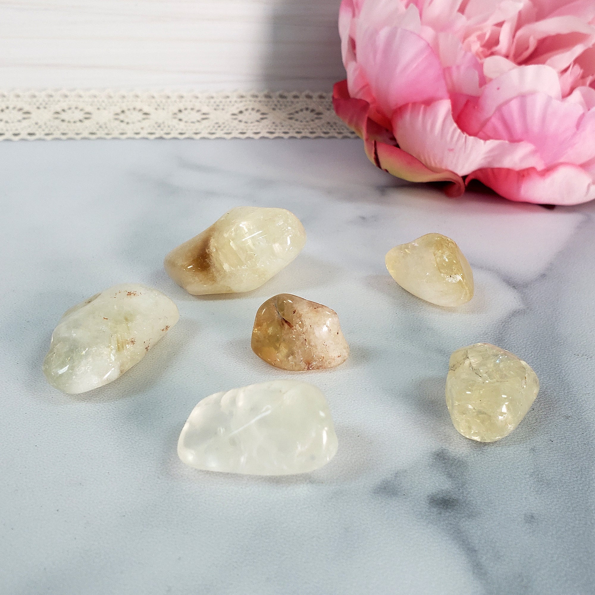Citrine Crystal Natural Gemstone Freeform Tumbled Stone | Multiple Size - 3