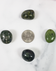 Nephrite Jade Crystal Natural Gemstone Tumbled Stone | One Stone - 3