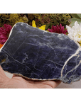 Unique Morado Opal Stone Slab Natural Crystal Slice with Polished Face | Noble - 5