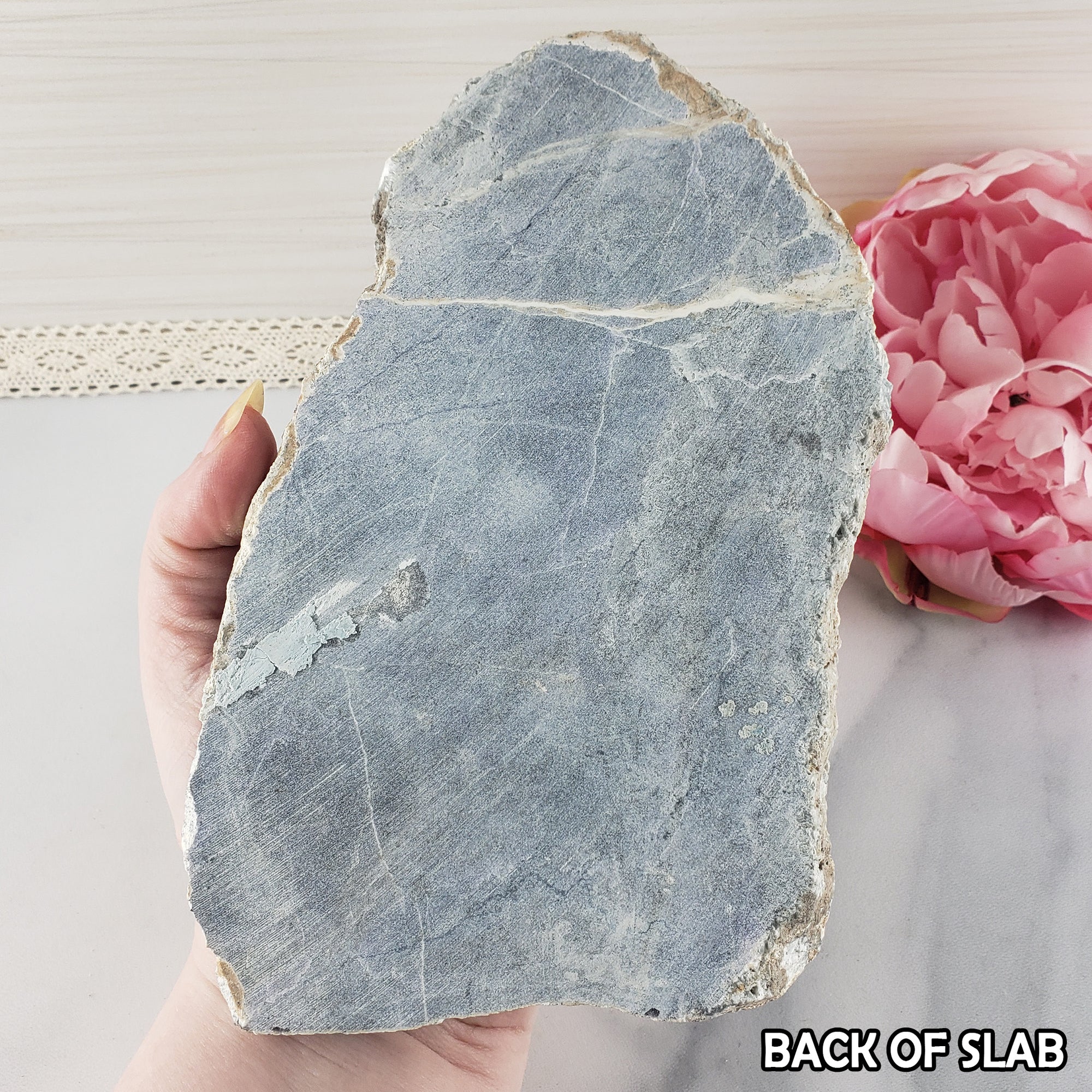 Unique Morado Opal Stone Slab Natural Crystal Slice with Polished Face | Noble