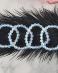 Opalite Crystal Manmade Gemstone 7-8mm Bead Bracelet