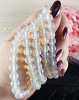 Opalite Crystal Manmade Gemstone 7-8mm Bead Bracelet | Chakra Bracelets