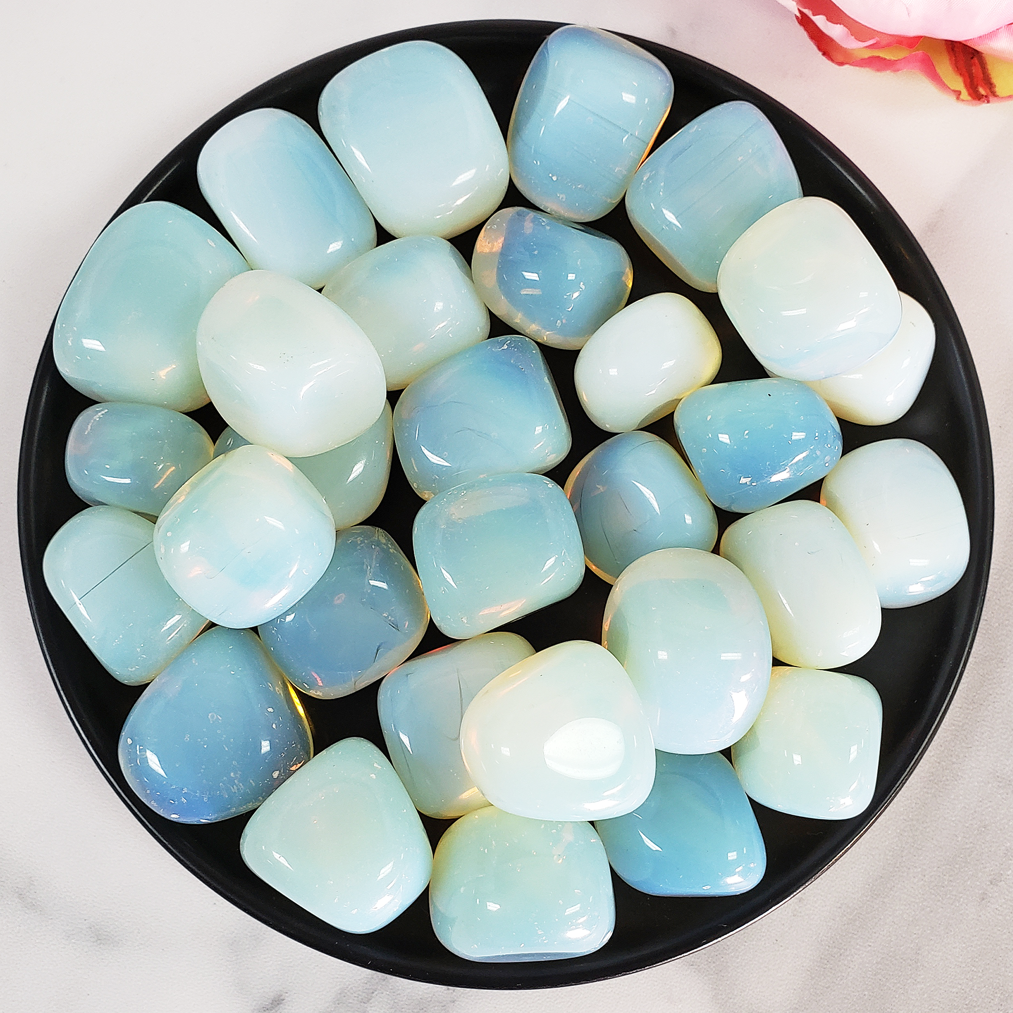 Opalite Crystal Manmade Gemstone Tumbled Stone