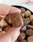 Peach Moonstone Crystal Natural Gemstone Tumbled Stone | Shop for Natural Crystals