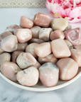 Pink Opal Crystal Natural Gemstone Tumbled Stone | One Stone - 8