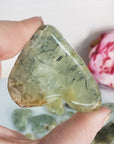 Prehnite Crystal Slice Natural Gemstone Lapidary Stone Slab | Multiple Sizes - 6