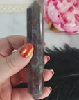 Unique Ruby Kyanite Crystal Wand Natural Gemstone Double Terminated Point | Athena - 3