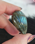 Unique 31 Carat Labradorite Cabochon Natural Gemstone Carving | Seaward - 2