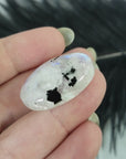 Unique 30 Carat Flashy Rainbow Moonstone Cabochon Natural High Quality Crystal | Litany - 1
