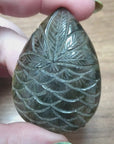 Unique 95 Carat Labradorite Cabochon Natural Gemstone Carving - Pineapple - Video